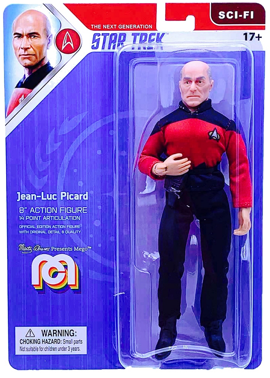 Mego Corp. Star Trek TNG Jean-Luc Picard Figure