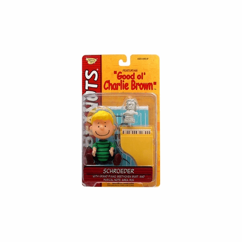 Memory Lane Peanuts Good Ol' Charlie Brown Schroeder Figure