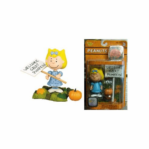 Memory Lane Peanuts The Great Pumpkin Sally Brown Action Figure