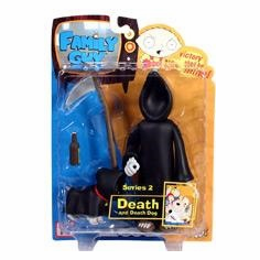 Mezco Family Guy Series 2 Death Hooded Figure