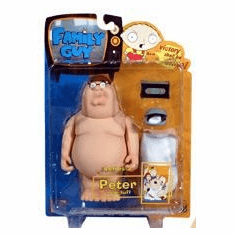 Mezco Family Guy Series 2 Peter in the Buff  Figure