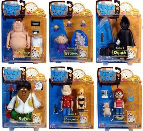 Mezco Family Guy Series 2 Set Hooded Death Action Figure
