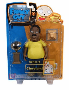 Mezco Family Guy Series 4 Cleveland Action Figure
