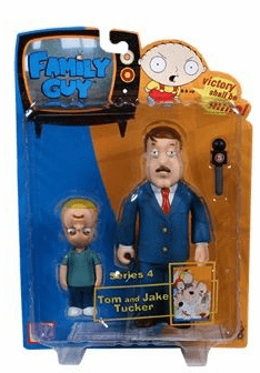 Mezco Family Guy Series 4 Tom and Jake Tucker Figures