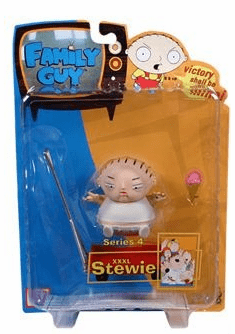 Mezco Family Guy Series 4 XXXL Stewie Action Figure