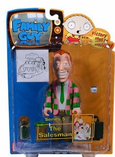 Mezco Family Guy Series 5 Salesman Action Figure