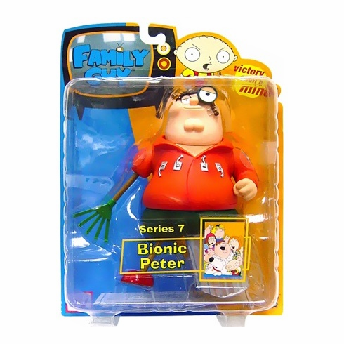 Mezco Family Guy Series 7 Bionic Peter Action Figure