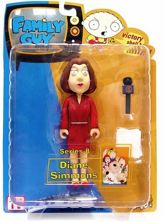 Mezco Family Guy Series 8 Diane Simmons Action Figure