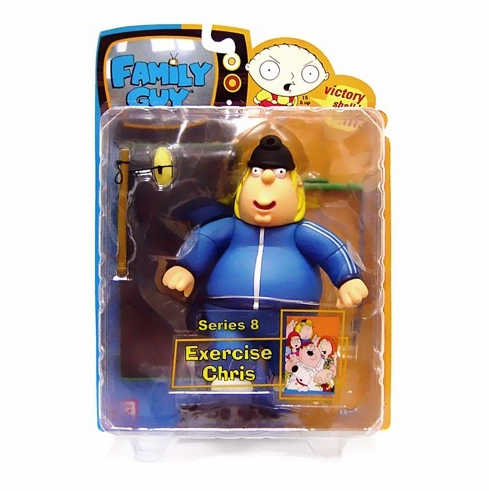 Mezco Family Guy Series 8 Exercise Chris Action Figure