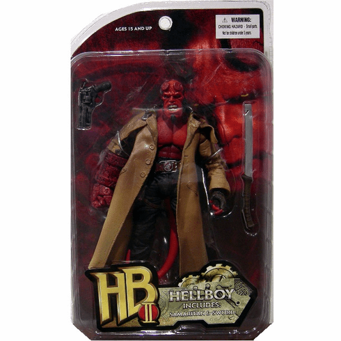 Mezco Hellboy 2 Hellboy with Samartian & Sword Action Figure