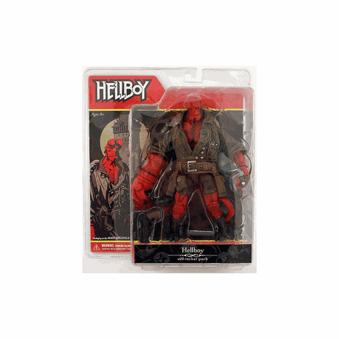 Mezco Hellboy Comic Series Hellboy with Rocket Pack Action Figure