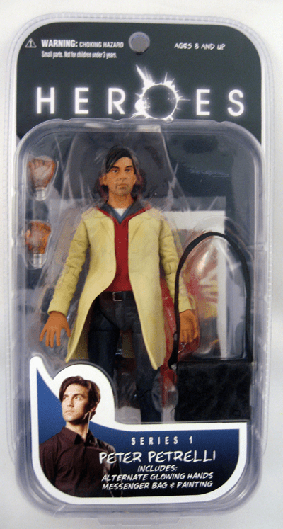 Mezco Heroes Series 1 Peter Petrelli Action Figure