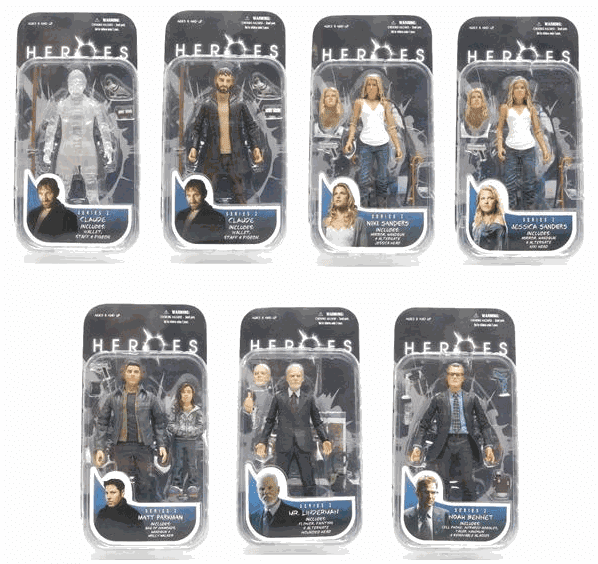 Mezco Heroes Series 2 Action Figure Set