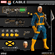 Mezco One 12 Marvel Cable X-Men Edition Figure