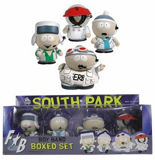 Mezco South Park Boy Band Finger Bang Box Set