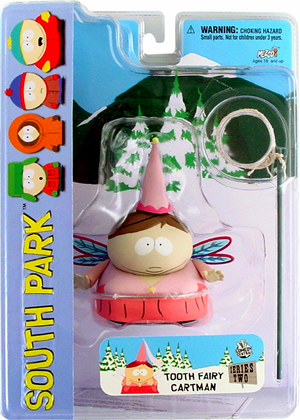 Mezco South Park Tooth Fairy Cartman Figure