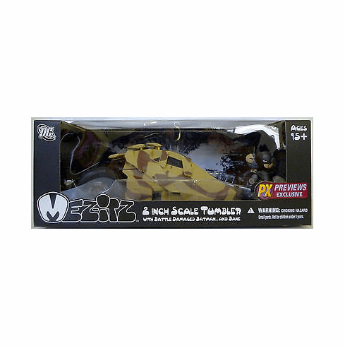 Mezco Toys Mez-Itz Batman The Dark Knight Rises Tumbler Set