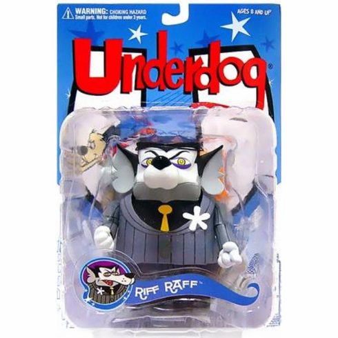 Mezco Underdog Riff Raff Action Figure