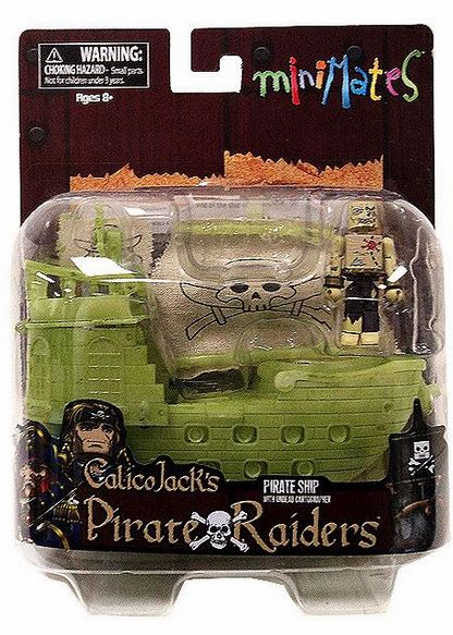 Minimates Calico Jack's Pirate Raiders Pirate Ship-C271