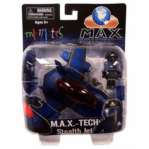 Minimates MAX TECH Stealth Jet Vehicle