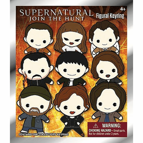 Monogram Supernatural Mystery 3D Figural Keychain Pack