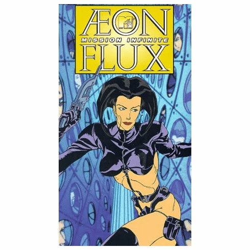 MTV Aeon Flux Mission Infinite VHS Cassette