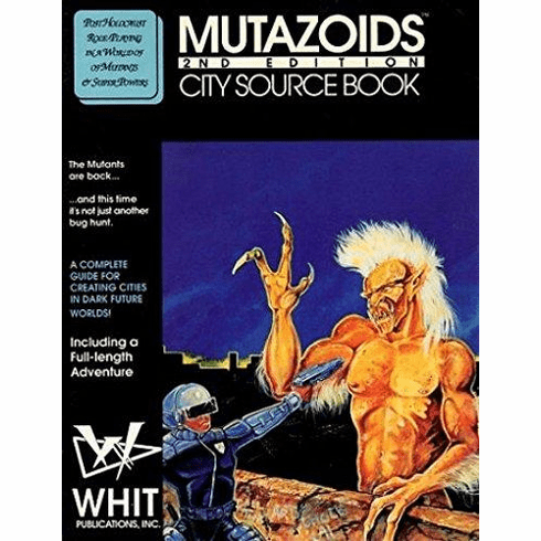 Mutazoids City Role Playing Game Sourcebook 2nd Edition