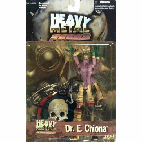 N2 Heavy Metal FAKK2 Dr. E Chiona Figure
