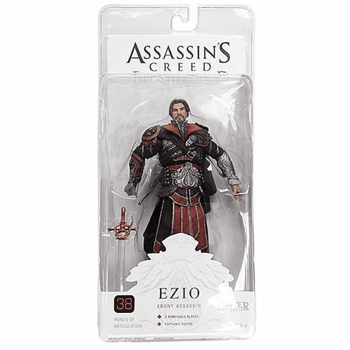NECA Assassin's Creed Brotherhood Ezio Ebony Figure