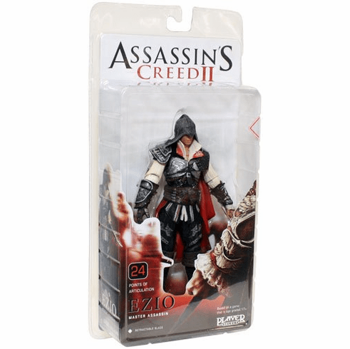NECA Assassin's Creed II Black Cloak Ezio Figure