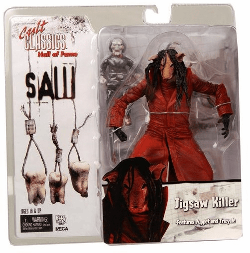 NECA Cult Classics Hall of Fame Saw 3 Jigsaw Killer Figure