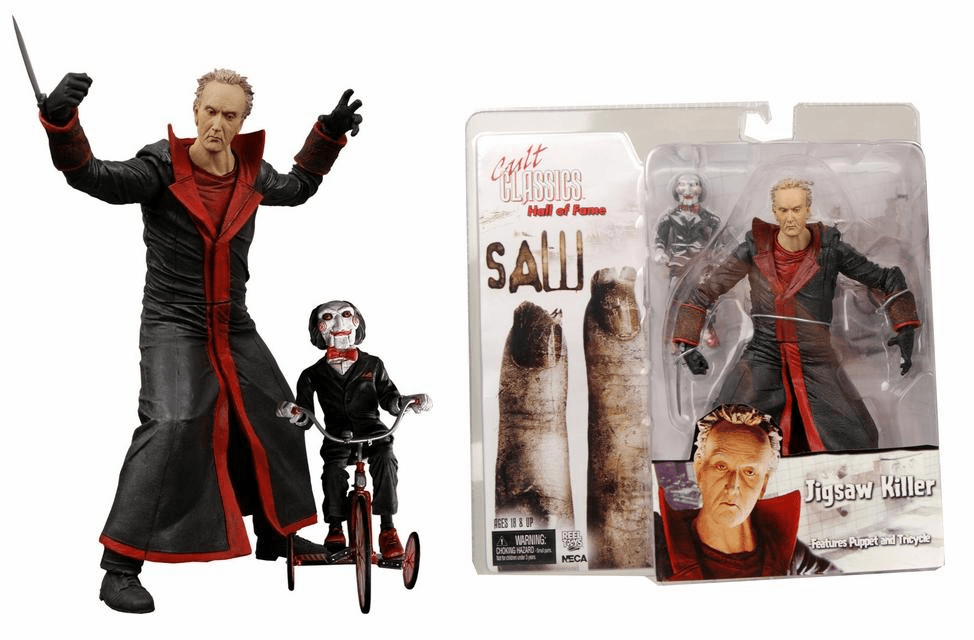 NECA Cult Classics Hall of Fame Series 2 Saw 2 Jigsaw Killer Figure