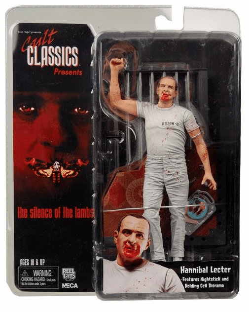 NECA Cult Classics Presents Hannibal Lecter in Holding Cell Figure