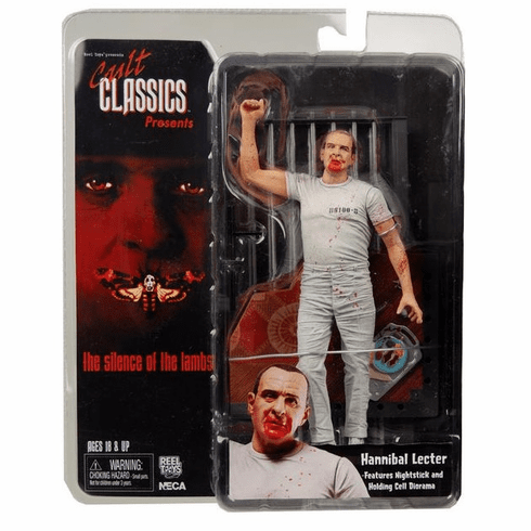 NECA Cult Classics Presents Hannibal Lecter in Holding Cell Figure
