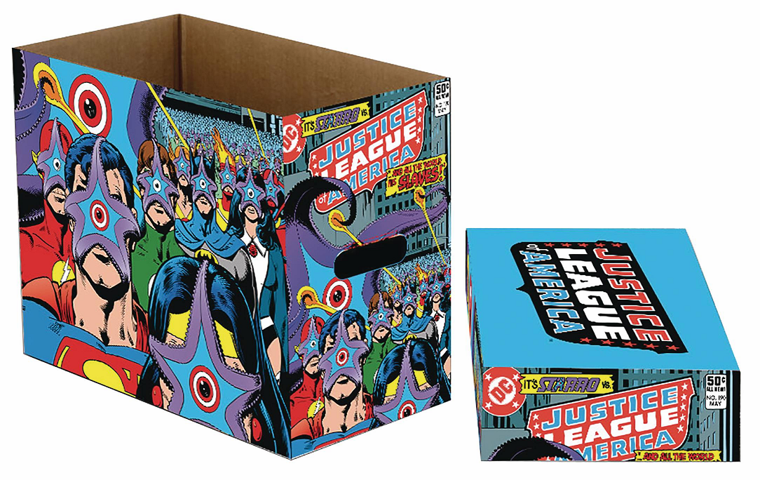 NECA DC Starro Strikes Short Storage Comic Box