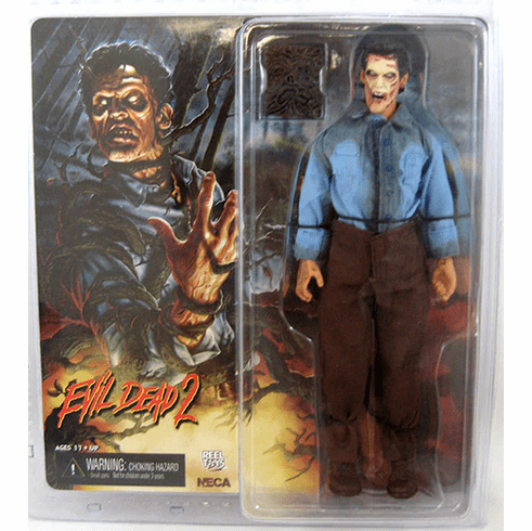 NECA Evil Dead 2 Retro Cloth Deadite Ash Figure
