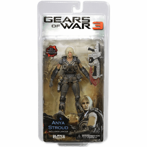 NECA Gears of War 3 Anya Stroud Action Figure