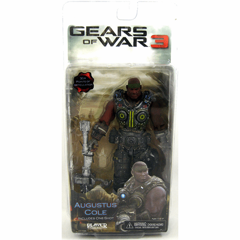 NECA Gears of War 3 Augustus Cole Action Figure