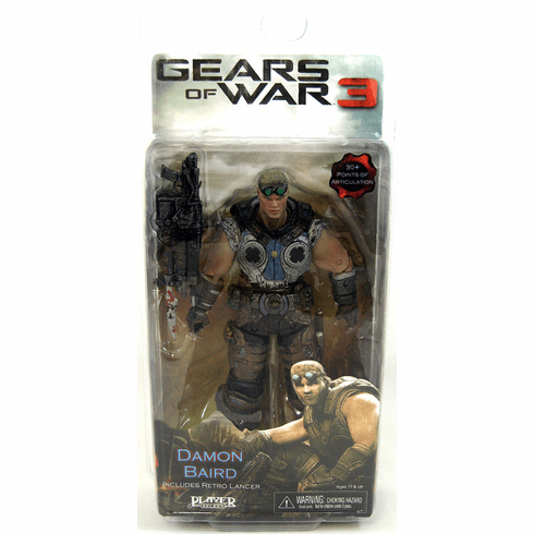 NECA Gears of War 3 Damon Baird Action Figure