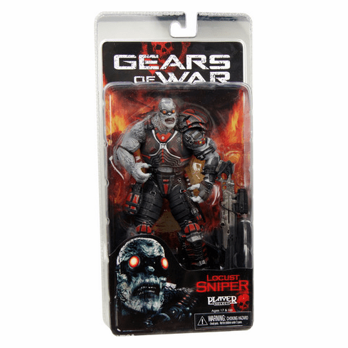 NECA Gears of War Locust Sniper Figure