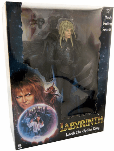 NECA Labyrinth Jareth The Goblin King 12" Talking Figure