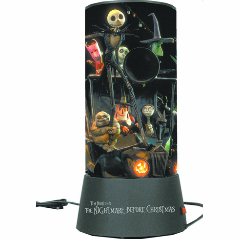 NECA Nightmare Before Christmas Rotating Light Cylinder