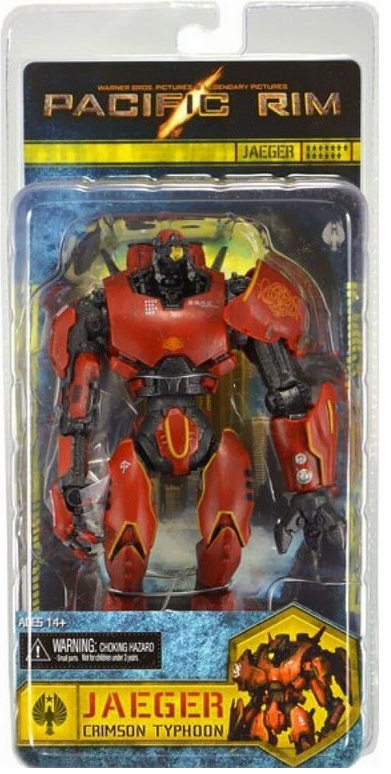 NECA Pacific Rim Crimson Typhoon Jaeger Figure
