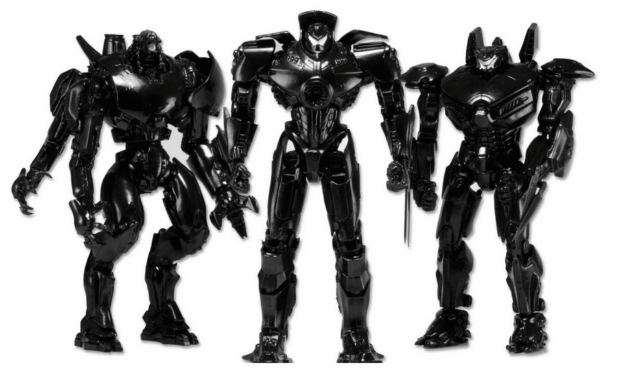 NECA Pacific Rim SDCC Exclusive End Titles Jaeger 3-Pack Figure Set