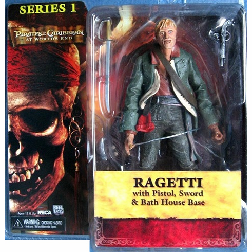 NECA Pirates of the Caribbean At World's End Ragetti Figure