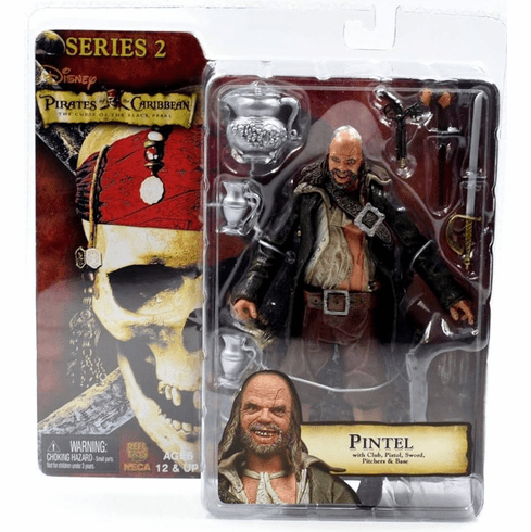 NECA Pirates of the Caribbean Curse of the Black Pearl Pintel Figure