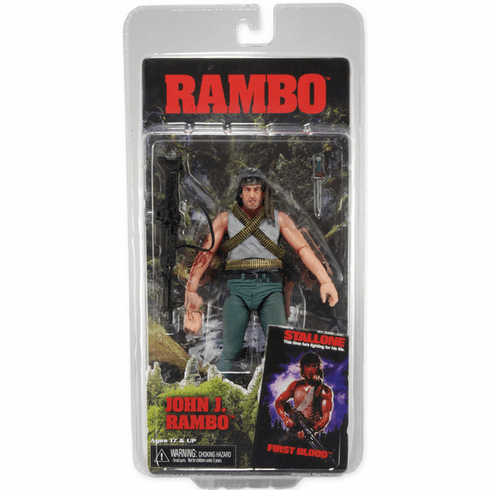 NECA Rambo John J. Rambo First Blood Figure