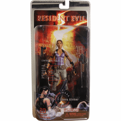 NECA Resident Evil 5 Sheva Alomar Action Figure