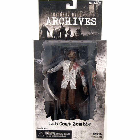 NECA Resident Evil Archives Lab Coat Zombie Action Figure