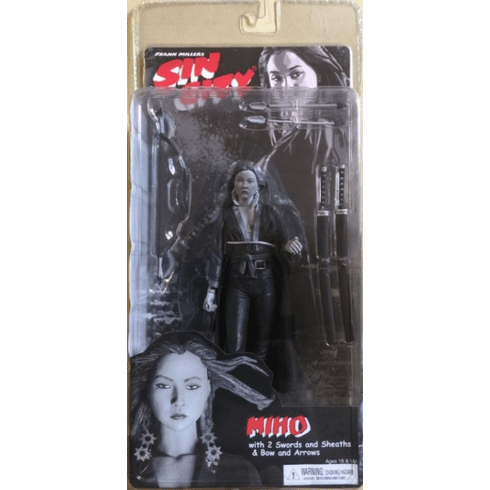NECA Sin City Black & White Miho Action Figure